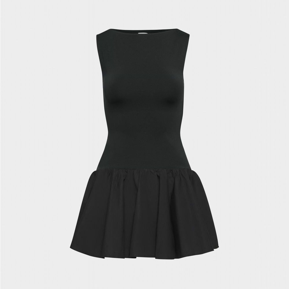 Bubble skirt Black Sleeveless Bodycon Dress size S - Picture 11 of 11